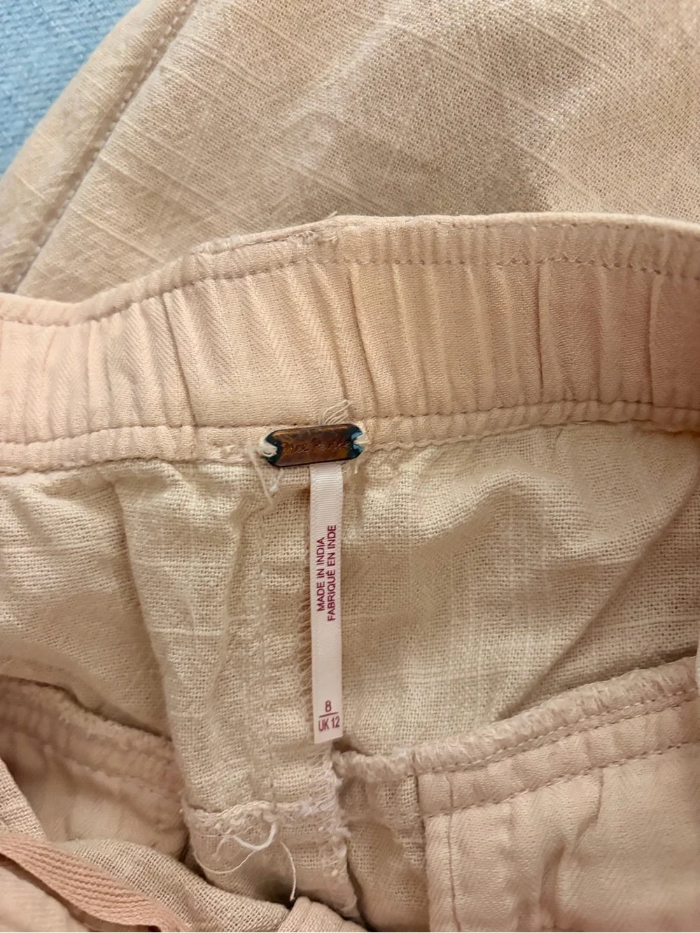 Free People Lotta Love Linen Trouser